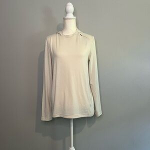Avalanche Long Sleeved Hooded Tee Women’s Size Small